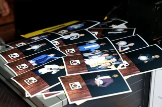 Instagram Famous - NBA players love Instagram too! The players have lots of fun taking pictures backstage. (Photo: Gabe Ginsberg/BET/Getty Images for BET)