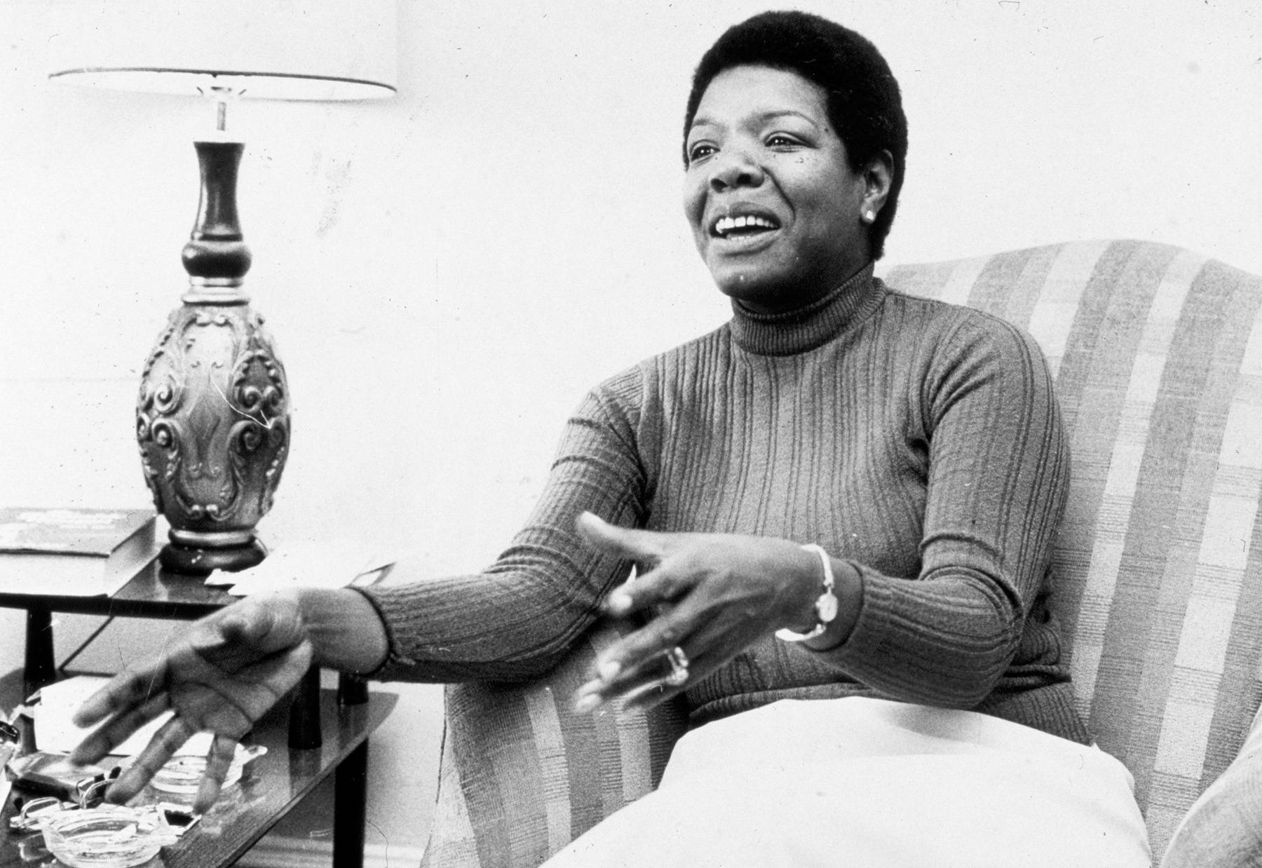 Maya Angelou - The poet/author worked with both Malcolm X and Dr. Martin Luther King, Jr. She helped Malcolm X build the Organization of African American Unity, which ended after his assassination, and then served as the Northern Coordinator for the Southern Christian Leadership Conference at Dr. King's request.  (Photo: Jack Sotomayor/New York Times Co./Getty Images)