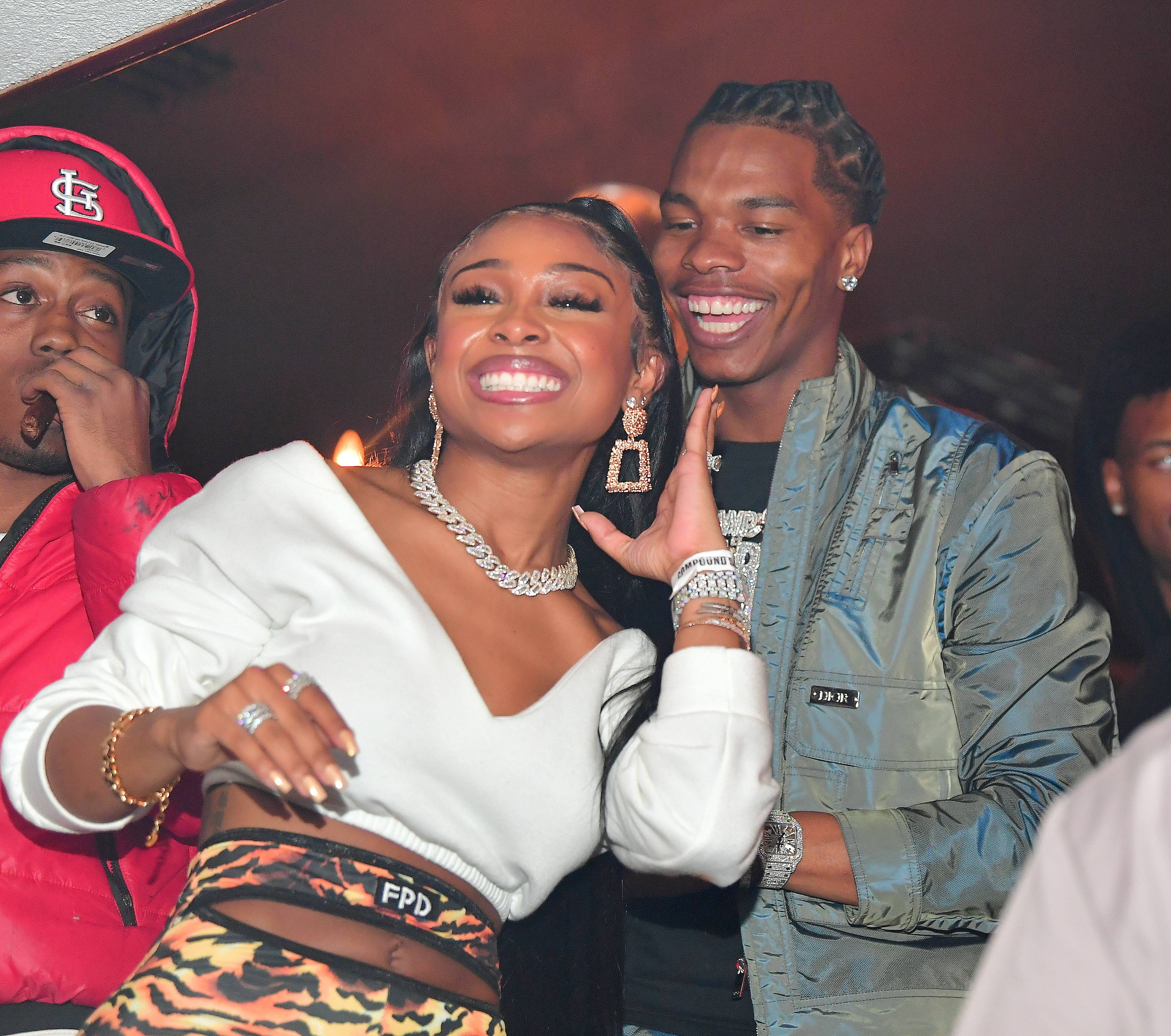 Well, Damn!: Lil Baby Gets Handed $25K In Cash From His Girlfriend, Jayda  Cheaves On His 25th Birthday | News | BET