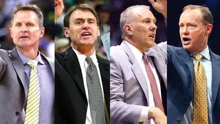 Ball So Hard: Coach You Want to Play For  - These coaches have been the guiding light for their franchises throughout the season and have also set the standard for teamwork and leadership amongst the team. (Photos from left: Ezra Shaw/Getty Images, Andy Lyons/Getty Images, Tom Hauck/Allsport, Jim McIsaac/Getty Images)