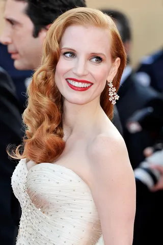 Jessica Chastain - Jessica Chastain gained a lot of buzz earlier this year as a part of the cast of The Help and now even more buzz in Madagascar 3. You go girl!(Photo: Gareth Cattermole/Getty Images)