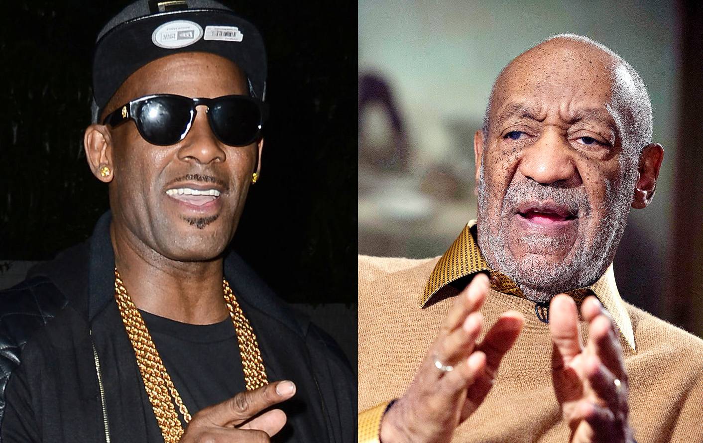 Bill Cosby, R. Kelly