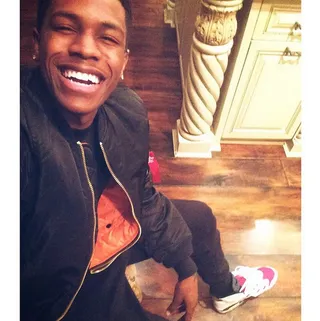 Amped Up - He turns up right before the Nellyville season finale.   (Photo: Lil Shawn via Instagram)