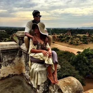 Burma Like Bey - Wanderlust is defined as a strong desire to travel. Discover where you can go next.&nbsp;By LaToya Bowlah&nbsp;  Pull a page out of the Carter’s world domination book and visit ancient Monk temples in Burma and Phucket.   (Photo: Jay Z via Instagram)