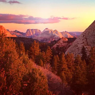 Utah's Natural Wonders - The Zion National Park in Utah is one of the most surreal places in the U.S. Add this to your domestic travel list.&nbsp; (Photo: jrdoty/Getty Images)