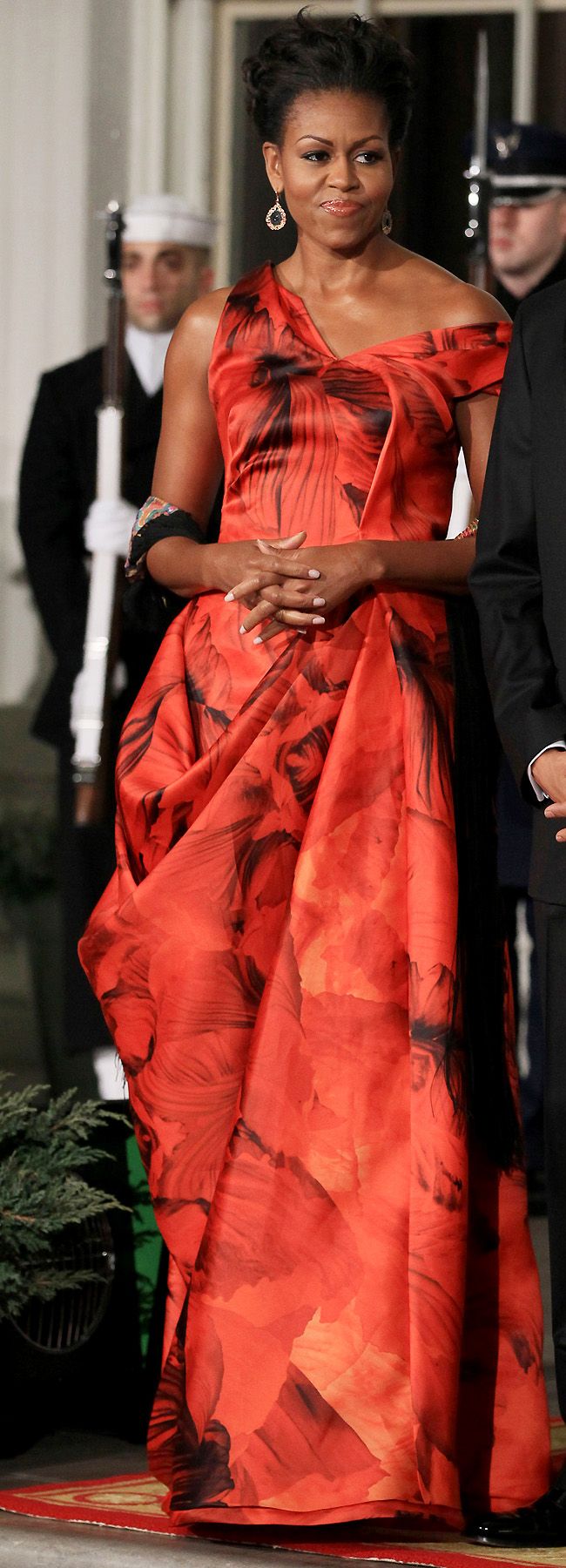 Ravishing in Red - - Image 11 from 21 Evening Looks We Love on Michelle ...
