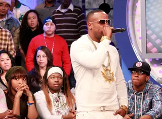 It's Me - Yo Gotti on set at 106 &amp; Park. (photo by: Slim)
