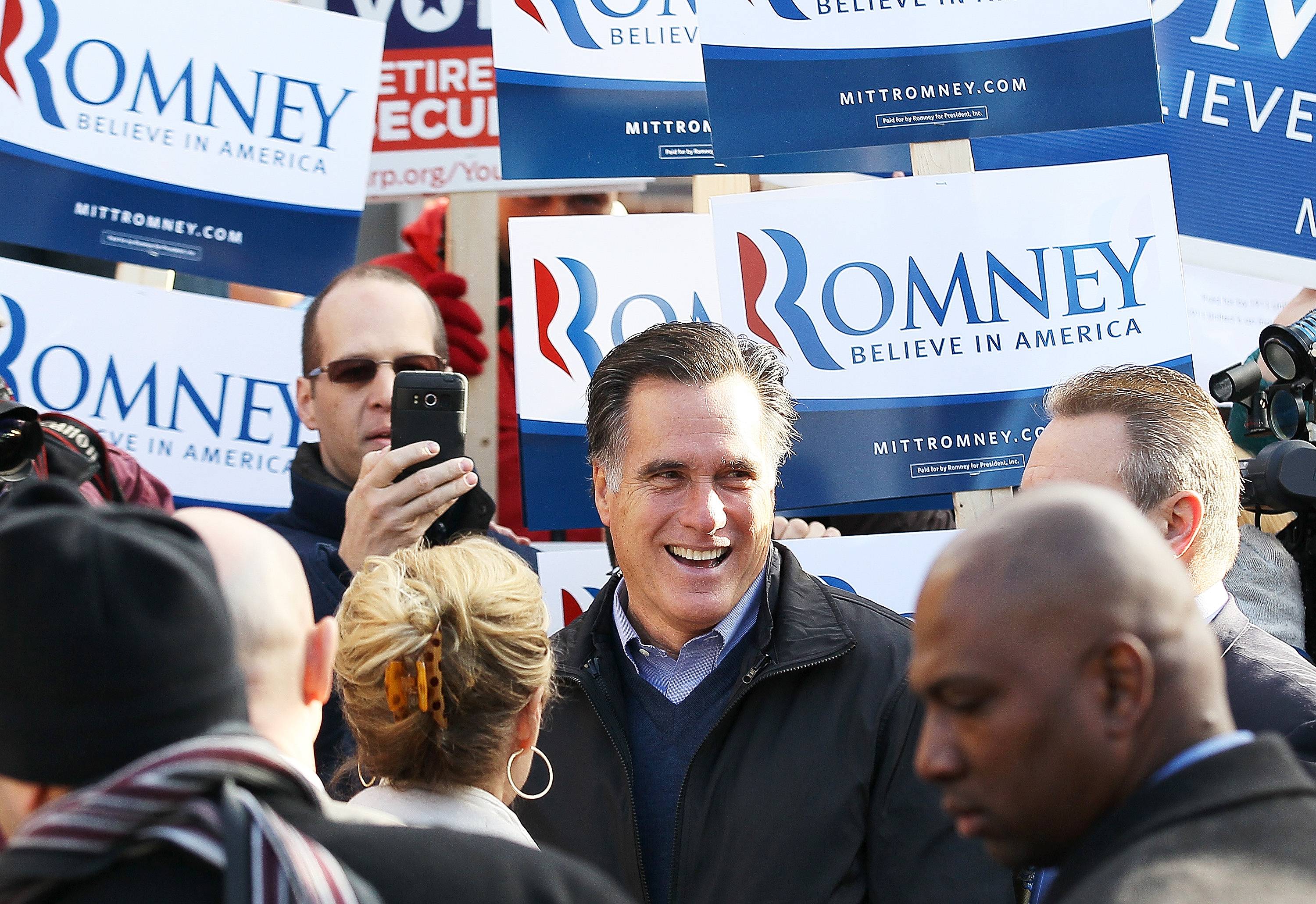 Mitt Romney - Mitt Romney has struggled to win the hearts of his party’s conservative base, but a Gallop survey published Jan. 10 shows that 59 percent of conservative voters consider him an “acceptable” presidential nominee. (Photo by Justin Sullivan/Getty Images)