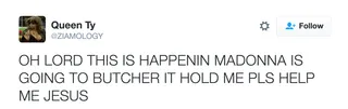Prayers Up - This is gonna be interesting..(Photo: Queen Ty via Twitter)