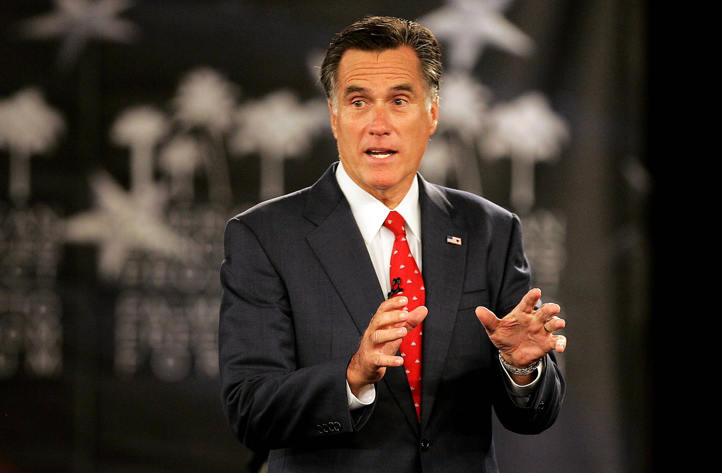 Mitt Romney - In a USA Today op-ed, GOP presidential contender Mitt Romney outlined his plan to turn around the U.S. economy. Each of the 59 policy proposals “is rooted in the conservative premise that government itself cannot create jobs,” Romney wrote. They include marginal income tax rates and eliminating President Obama’s health care bill, and interest dividends and capital gains for middle-class taxpayers.(Photo: AP Photo/ Mary Ann Chastain)