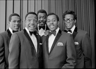 The Temptations - The Temptations were another part of the celebrated tribute to Motown in 1998.(Photo: CBS/Landov)