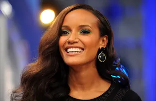 Still Glowing\r - As the episode progressed Ebanks' glow&nbsp;only grew stronger. (Photo: Fernando Leon/BET/PictureGroup)