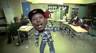 Chiddy Bang - &quot;Opposite of Adults&quot; \r - The hip hop band naturally took it to the school yard to shoot the visuals for the nostalgic &quot;Opposite of Adults.&quot;\r(Photo: Parlaphone Records)