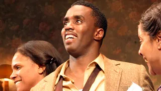 Diddy performs in "A Raisin in the Sun" on Broadway.