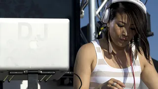 Team two is up. - First is DJ K-Sly.  (Photo: Moses Mitchell/BET)