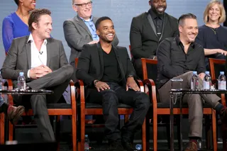 Game of Silence - Larenz Tate chopped it up on the Game of Silence panel discussion at the NBCUniversal portion of the 2015 Winter TCA Tour in Cali.(Photo: Frederick M. Brown/Getty Images)