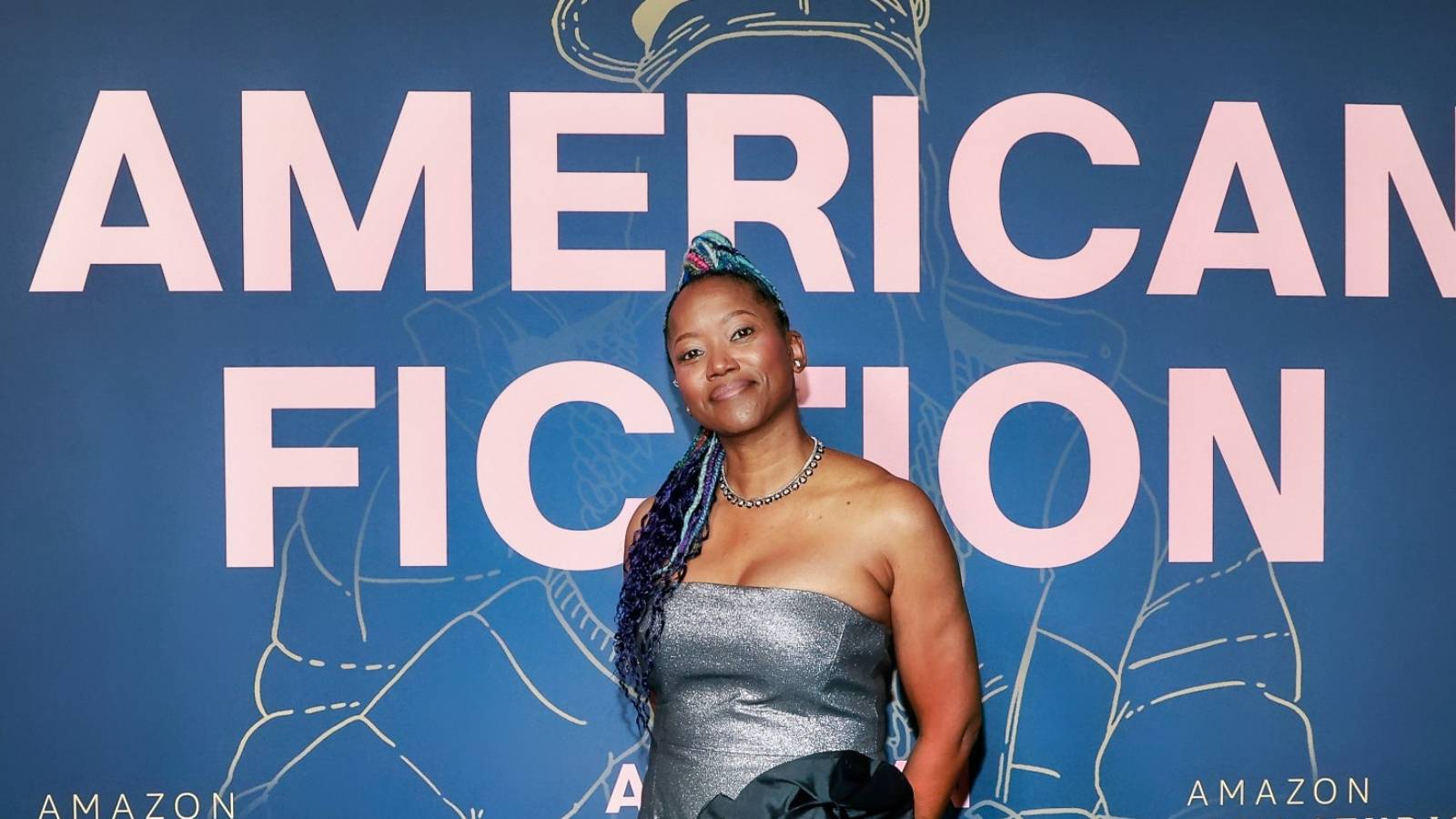 NEW YORK, NEW YORK - DECEMBER 10: Erika Alexander attends "American Fiction" New York screening at AMC Lincoln Square Theater on December 10, 2023 in New York City. 