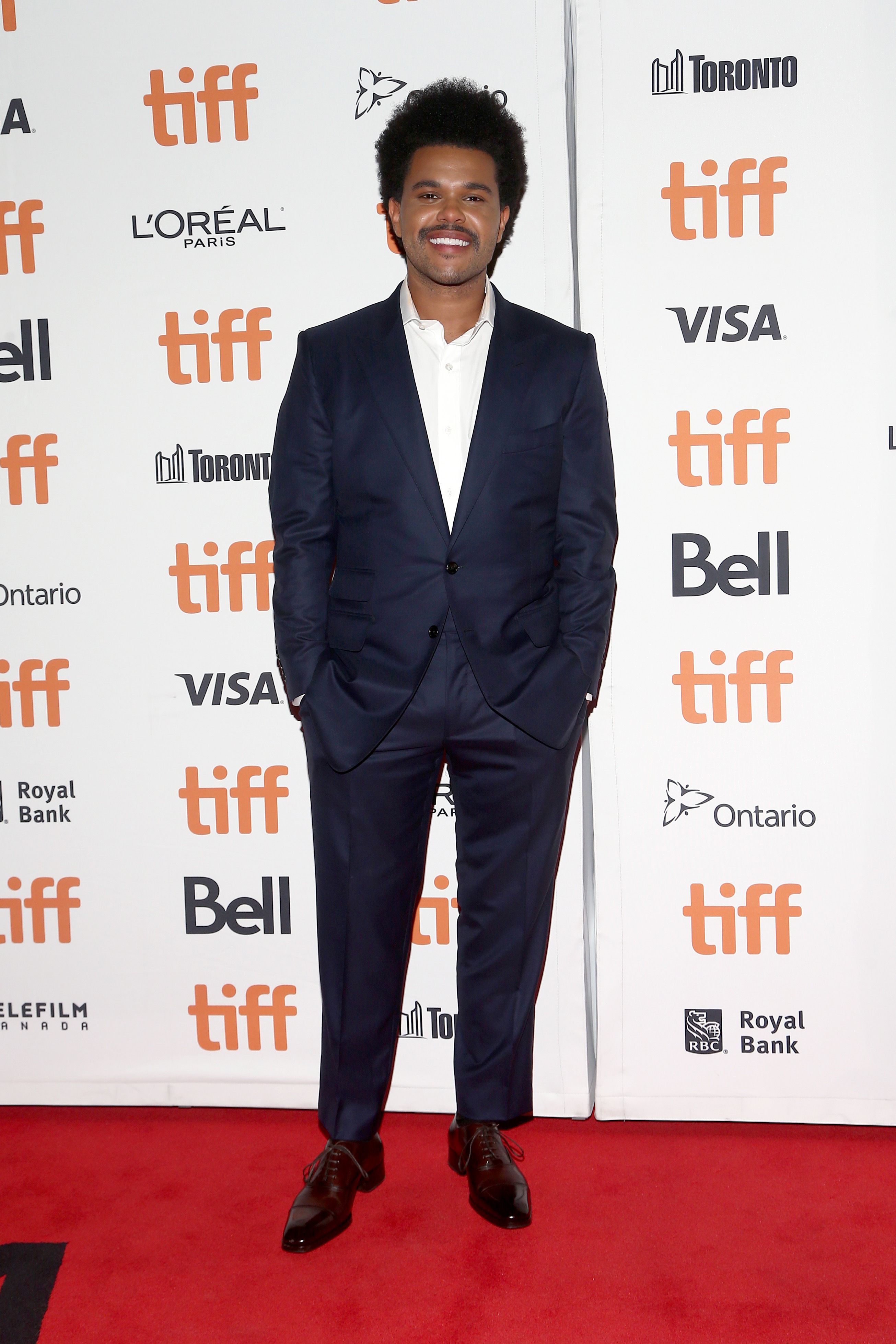 TORONTO, ONTARIO - SEPTEMBER 09: The Weeknd attends the "Uncut Gems"premiere during the 2019 Toronto International Film Festival at Princess of Wales Theatre on September 09, 2019 in Toronto, Canada. (Photo by Tommaso Boddi/WireImage)
