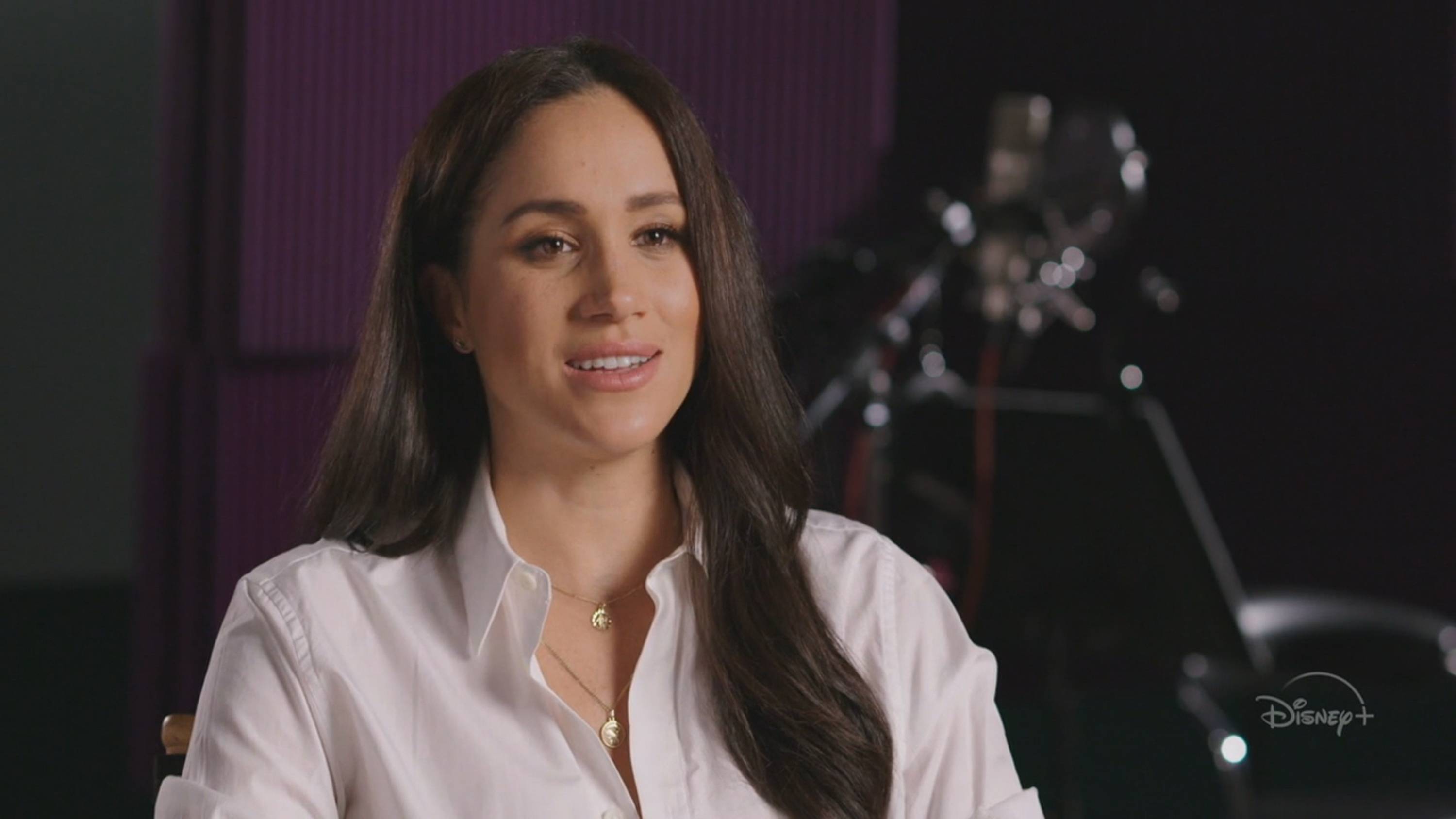 GOOD MORNING AMERICA - 4.20.20 - Meghan Markle on "Good Morning America." FRAMEGRAB (Photo by ABC News/Frame Grab via Getty Images) MEGHAN MARKLE