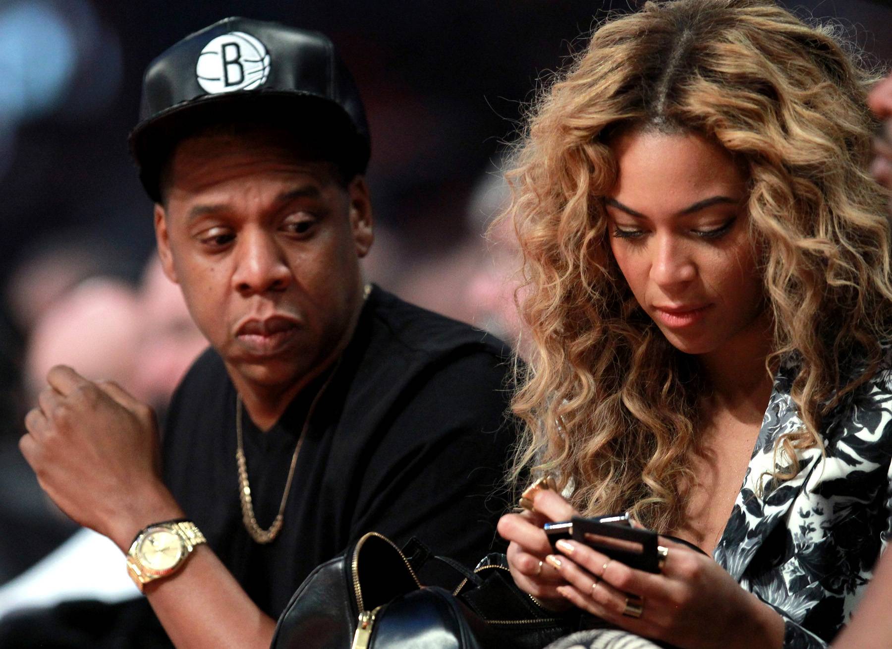 Jay-Z Beyoncé 2013 NBA All-Star Weekend Houston