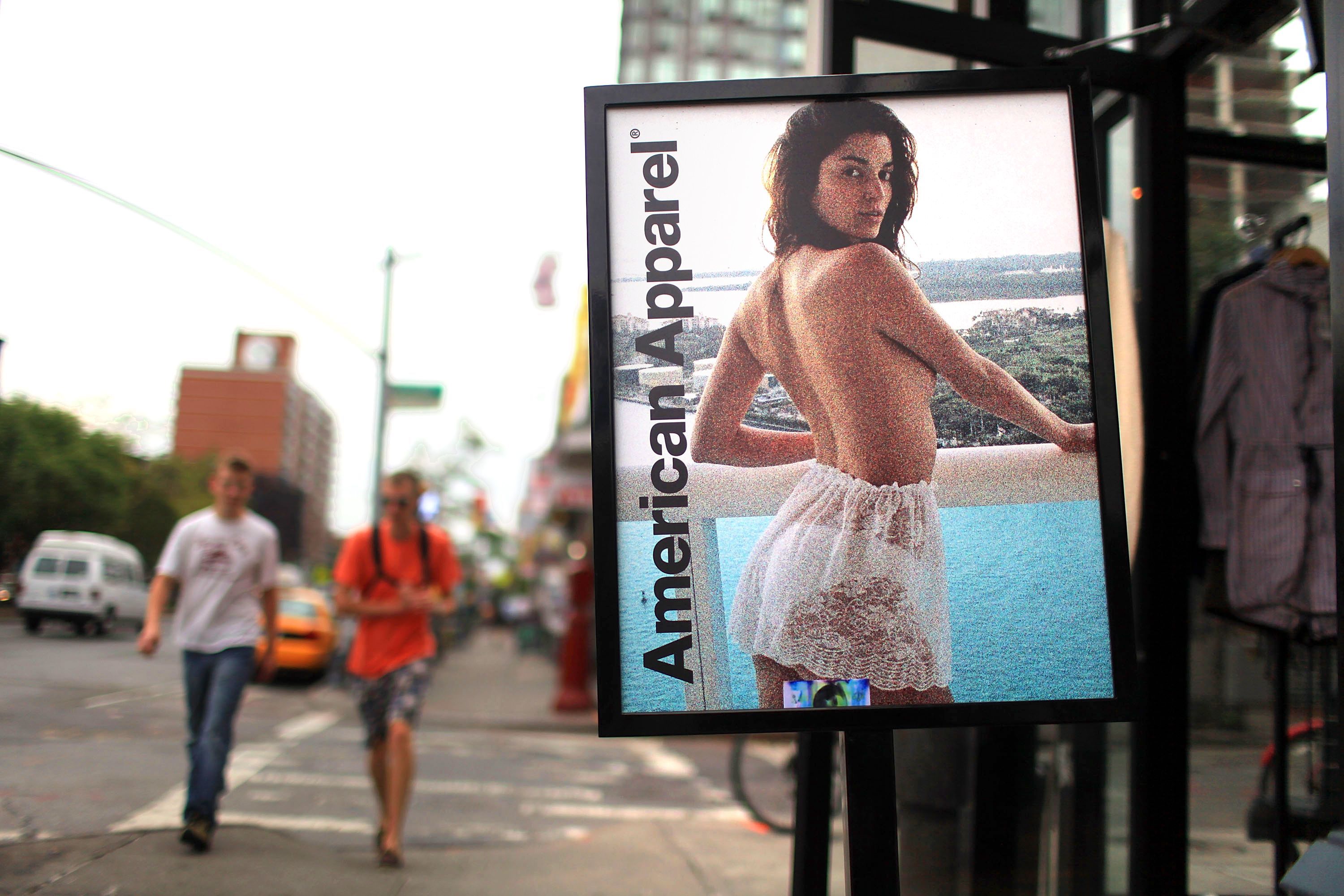 American Apparel to Pay $343,000 to Black Ex-Employee - An African-American former American Apparel employee was awarded $342,919.95 by the company last Wednesday in a lawsuit settlement. Christopher Renfro sued the clothing line, alleging a co-worker, Sean Alonzo, repeatedly called him the N-word in 2008 while on a business trip. Alonzo claimed he was singing along to music.&nbsp;(Photo: Spencer Platt/Getty Images)