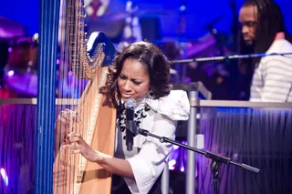 There's No One Else Like Rashida Jolley - Rashida Jolley hits the stage to perform "There's No One Else Like You". &nbsp;(Photo: Darnell Williams/BET)