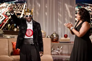 All Types of Flavors - Little known fact: Flavor Flav got his stage name after a friend observed his penchant for trying different types of flavored drinks. &nbsp;(Photo: Darnell Williams/BET)