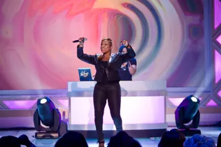 West Coast in the House\r - Yo-Yo tears it down with her performance of the song "You Can't Play Wit My Yo-Yo."\r&nbsp;\r(Photo: Darnell Williams/BET)