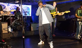 Curren$y - Curren$y performing at BET's Music Matters Showcase. May 2011. (Photo: J. Shotti)