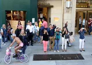 Taking Flicks - (Photo: Bennett Raglin/BET/Getty Images for BET)