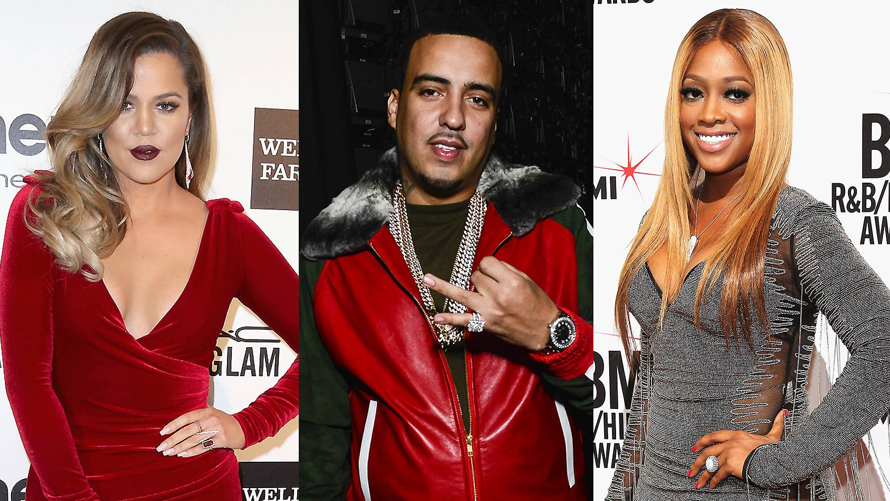 Khloe Kardashian, French Montana, Trina