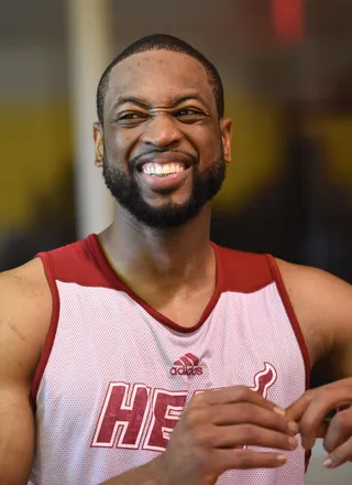 Dwyane Wade - &quot;Commissioner Silver....STRONG...way to take charge and protect our great league.&quot;&nbsp;(Photo:&nbsp; Ron Elkman/Sports Imagery/ Getty Images)