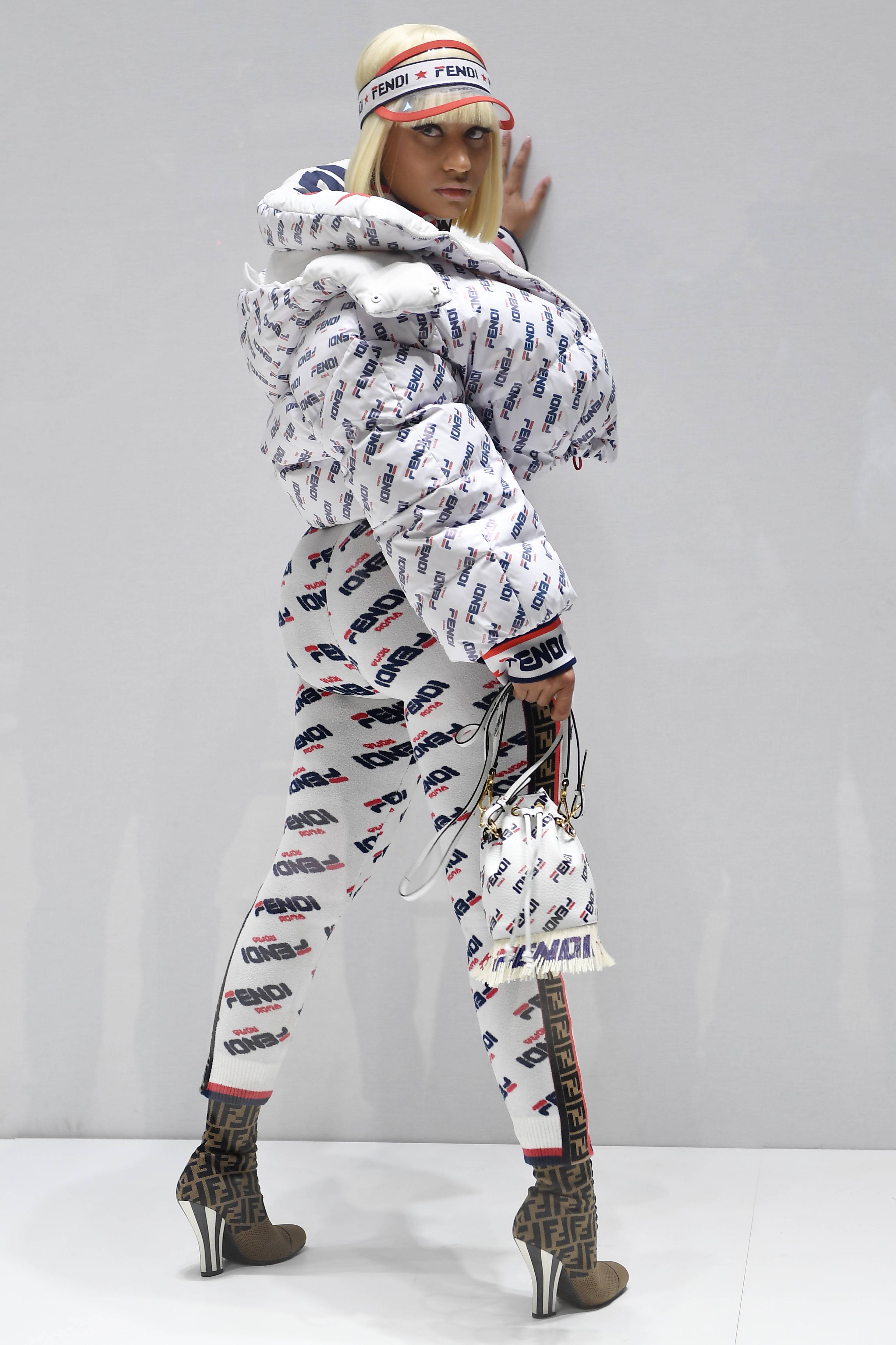 fendi pink dress nicki minaj Fendi Prints On: Nicki Minaj has Designed a Capsule Collection for Fendi