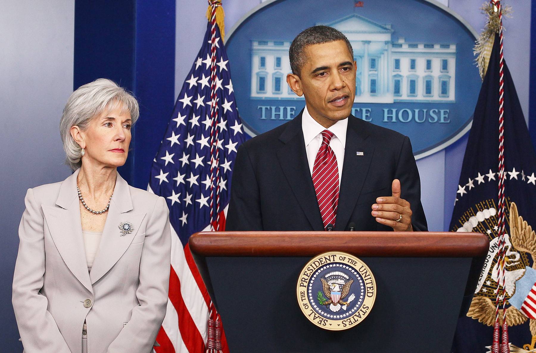 Kathleen Sebelius, Barack Obama