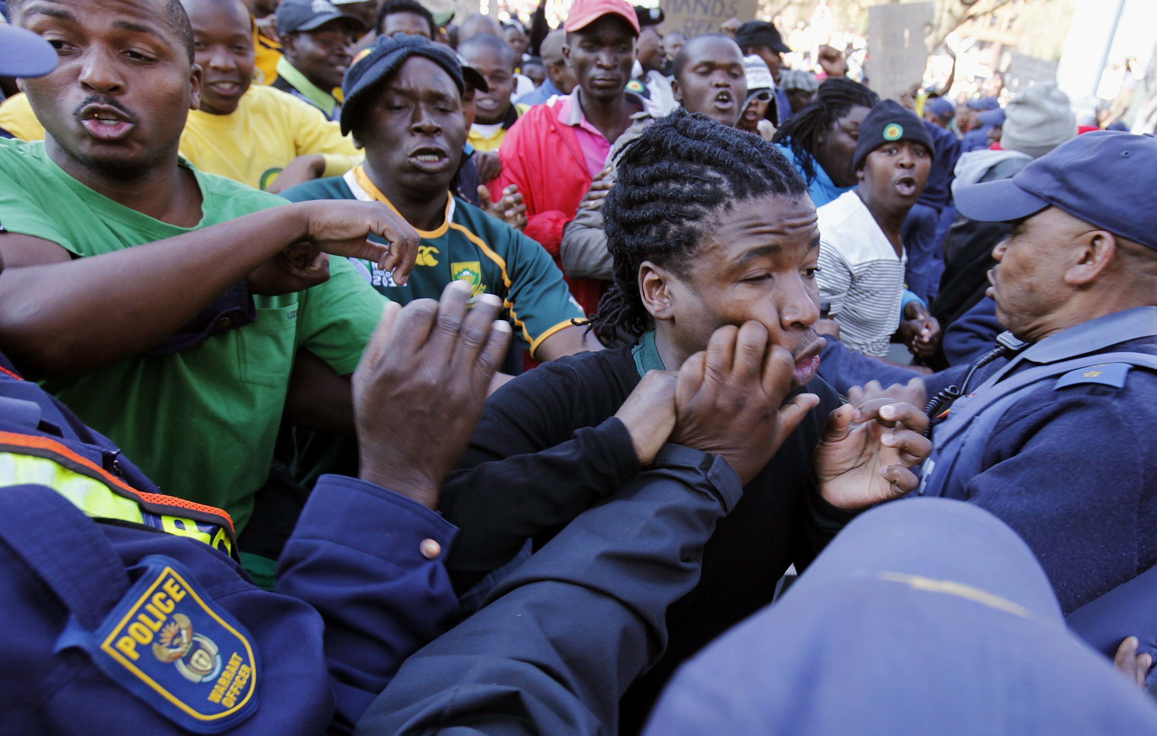 South Africa's Protest Crackdown - Image 8 from World Lens — Week in ...
