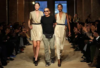 Stephen Burrows - Designer Stephen Burrows burst into the fashion stage in the 1970s with contemporary clothes for women and was chosen as one of five designers to rep American fashion in France's Palace of Versailles in 1973.(Photo:&nbsp; Stefan Gosatti/Getty Images)