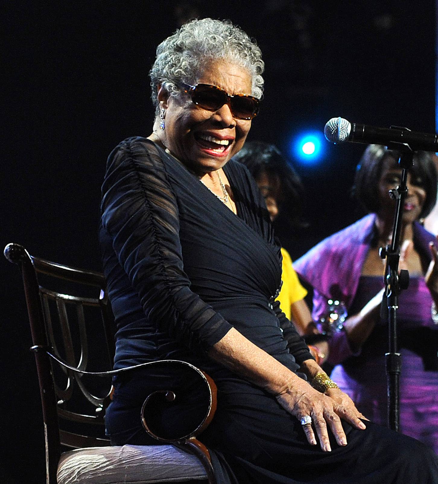 Dr. Maya Angelou - R Norene Brown: "Dr. Maya Angelou: She's a highly seasoned individual &amp; she's exudes positivity, joy, life and wisdom; elements the generation needs."(Photo: Frank Micelotta/PictureGroup)