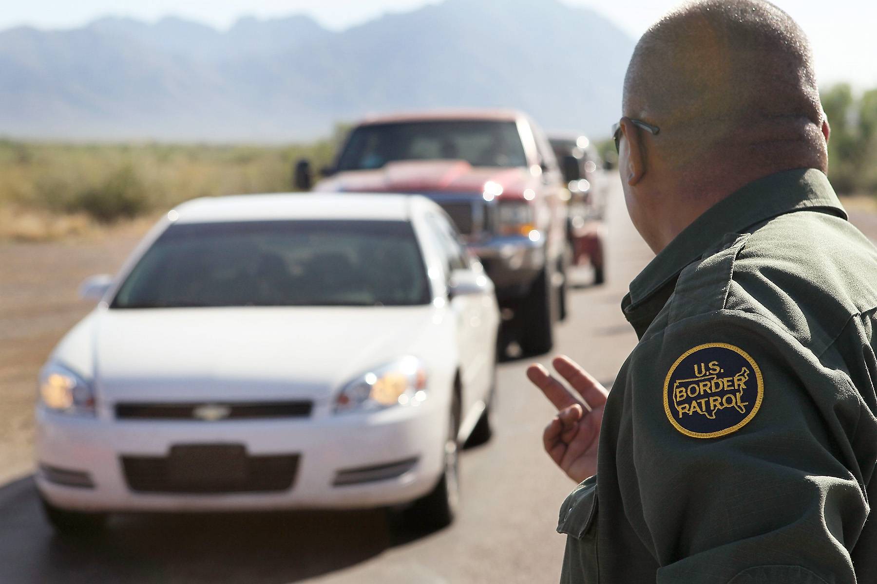 Five Charged With Smuggling Mexicans by Hiring Black Truck Drivers From L.A.&nbsp; - Ringleaders of a Los Angeles-based human smuggling operation allegedly hired more than 20 non-Spanish-speaking African-Americans from L.A.’s Compton neighborhood to ferry undocumented immigrants from Mexico to California. Five persons were charged with conspiracy and transporting and harboring illegal immigrants.(Photo: Scott Olson/Getty Images)