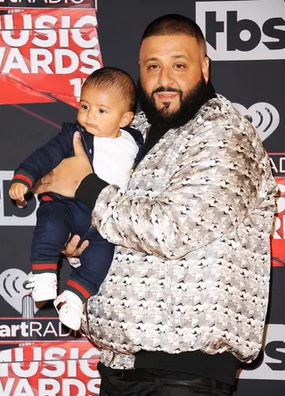 The 2017 iHeartRadio Music Awards - Asahd rolled up to the red carpet in head-to-toe Gucci.(Photo: Jason LaVeris/FilmMagic)&nbsp;