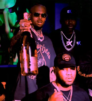 Chris Brown - Moet Nectar Nectar Impérial Rosé celebrated Chris Brown’s Party Tour at Mokai on Miami’s South Beach.&nbsp;(Photo: WorldRedEye.com)