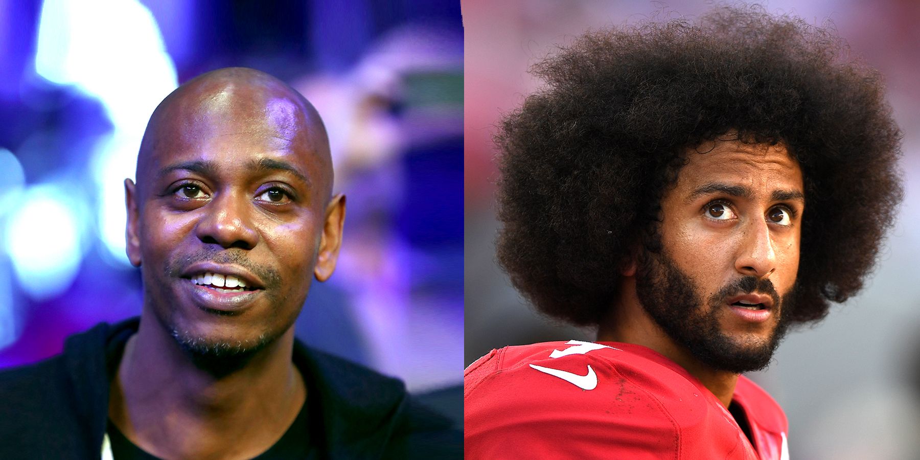 Dave Chappelle and Colin Kaepernick on BET Breaks 2018.