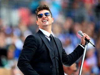 Robin Thicke: March 10 - Robin Thicke&nbsp;is going through a nast custody battle with his ex at 40.&nbsp; (Photo: Ben Hoskins/Getty Images)