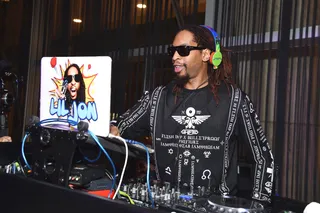 On the 1s and 2s - Lil' Jon manned the turntables during Spike'­s Bar Rescue 100th Episode Celebration in New York City.(Photo: Mike Coppola/Getty Images for Spike TV)