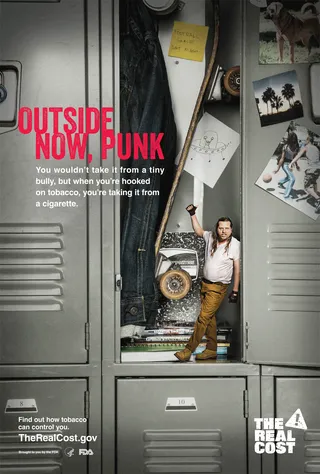 An Unhealthy Relationship - &quot;We have a separate campaign that is really focusing on the loss of control due to an unhealthy relationship. In this case the relationship that you're being controlled by is tobacco. And so we found through the research that these are two very relevant ways to reach at-risk youth and help them think differently towards tobacco products.&quot; (Photo: coutesy FDA/Therealcost.gov)