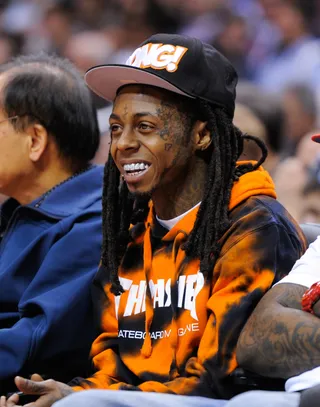 Lil’ Wayne on why he would never go up against Kendrick Lamar&nbsp;lyrically: - "I am not about to be jumping out here talking about 'I'm the best.' I don't need nobody coming at my neck."  (Photo: Noel Vasquez/GC Images)