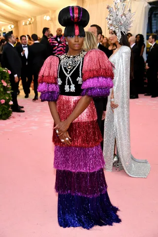 Kiki Layne in Gucci - (Photo: Dimitrios Kambouris/Getty Images for The Met Museum/Vogue)&nbsp;