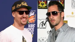 The Shades Can't Hide It - Klay Thompson rocked sunglasses at the Nickelodeon Kids' Choice Sports Awards in 2015.&nbsp;Jon B. also covered his eyes at the premiere party for MTV's "Making the Band 4" in 2008. Coincidence? No.(Photos from left: Jason Merritt/Getty Images, Astrid Stawiarz/Getty Images)
