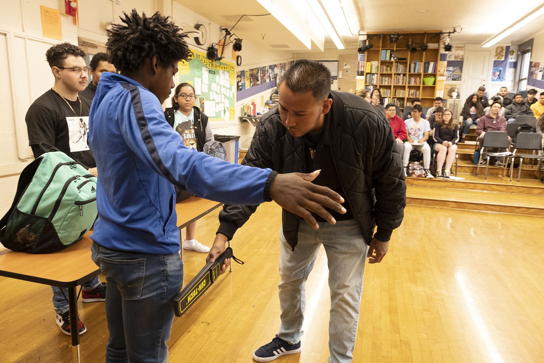 A student is searched - Image 2 from Finding Justice: Behind the Lens ...