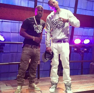 Kevin Hart @kevinhart4real - Kevin Hart is "Wild 'N Out" with his Real Husbands of Hollywood co-star Nick Cannon. (Photo: instagram/kevinhart4real)