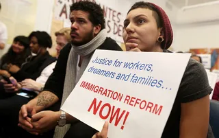 Now Is the Time - Comprehensive immigration reform is a top priority for lawmakers on both sides of the aisle. A bipartisan group of senators and President Obama have both outlined plans that would modernize the current immigration system and provide what they consider a fair and legal path to citizenship for immigrants in the U.S.&nbsp; – Joyce Jones&nbsp; (Photo: Mario Tama/Getty Images)